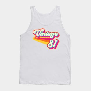 Vintage 1981 Tank Top